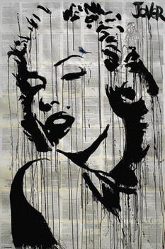 Loui Jover Marilyn Monroe Icon Pop Art Movie Cool Wall Decor Art Print Poster 36x24
