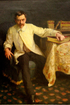 John Singer Sargent Arsene Vigeant Realism Sargent Painting Artwork Man Portrait Wall Decor Oil Painting French Poster Prints Fine Artist Decorative Wall Art Cool Wall Art Print Poster 24x36