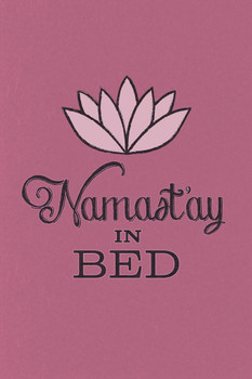 Namastay In Bed Pink Cool Huge Large Giant Poster Art 36x54