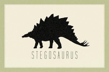 Laminated Dinosaur Stegosaurus Tan Dinosaur Poster For Kids Room Dino Pictures Bedroom Dinosaur Decor Dinosaur Pictures For Wall Dinosaur Wall Art Prints for Walls Poster Dry Erase Sign 18x12