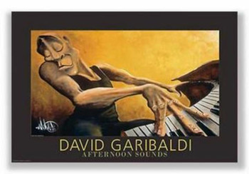 Afternoon Sounds David Garibaldi Expressionist Art Cool Wall Decor Art Print Poster 36x24