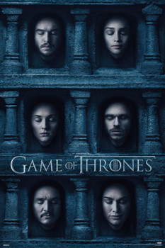 Game Of Thrones Hall Of Faces TV Show Cool Wall Decor Art Print Poster 24x36