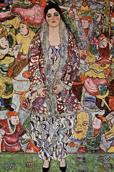 Laminated Gustav Klimt Friederike Maria Beer Poster Dry Erase Sign 12x18