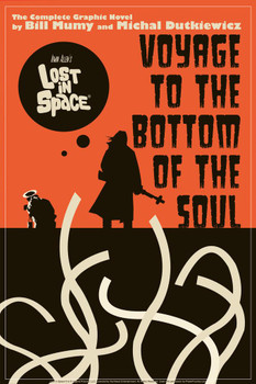 Laminated Lost In Space Voyage To the Bottom of The Soul by Juan Ortiz Art Print Poster Dry Erase Sign 12x18