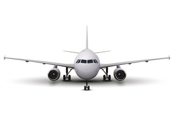 Commercial Jet Airliner Plane Graphic Cool Wall Art Print Poster 18x12