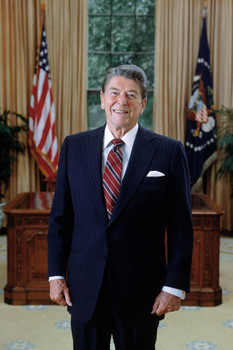 Ronald Reagan Official Presidential Portrait Photo Cool Huge Large Giant Poster Art 36x54