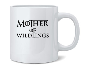 Mother of Wildlings Cute Mom Funny Gifts For Mom Ceramic Coffee Mug Tea Cup Fun Novelty Gift 12 oz