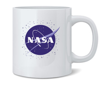 NASA Meatball Logo With Stars Coffee Mug 12oz