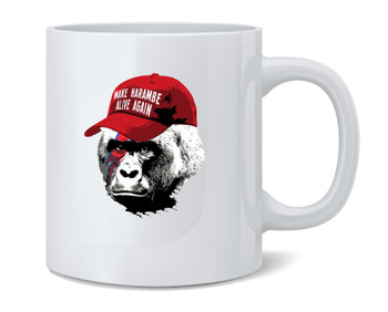 Make Harambe Alive Again Funny Meme Coffee Mug Tea Cup 12oz