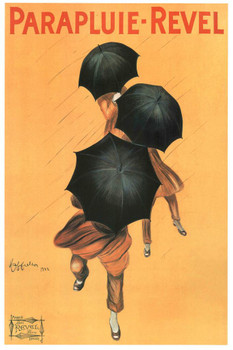 Laminated Leonetto Cappiello Parapluie Revel Vintage Umbrella Advertising Print Reproduction Poster Dry Erase Sign 24x36