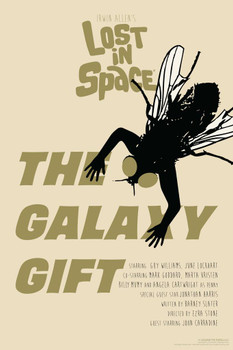 Laminated Lost In Space The Galaxy Gift by Juan Ortiz Episode 59 of 83 Art Print Poster Dry Erase Sign 24x36