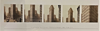 New York Flatiron Building Panorama Photo Photograph Cool Wall Decor Art Print Poster 36x12