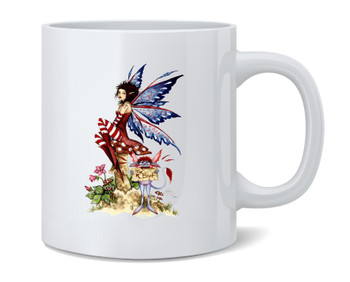 The Brat by Amy Brown Art Fairy Cute Retro Coffee Mug 12oz