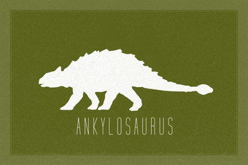 Dinosaur Ankylosaurus Green Dinosaur Poster For Kids Room Dino Pictures Bedroom Dinosaur Decor Dinosaur Pictures For Wall Dinosaur Wall Art Prints for Walls Thick Paper Sign Print Picture 12x8