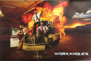 Workaholics Weird Gun TV Show Cool Wall Decor Art Print Poster 36x24