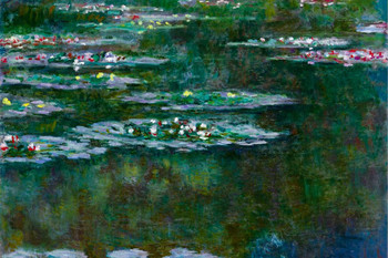 Claude Monet Water Lilies 1904 Oil On Canvas French Impressionist Artist Thick Paper Sign Print Picture 8x12