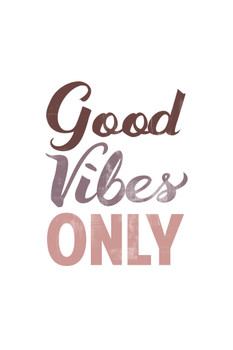 Good Vibes Only Cool Wall Decor Art Print Poster 12x18