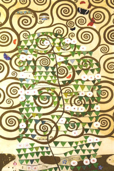 Gustav Klimt Der Lebensbaum Art Nouveau Prints and Posters Gustav Klimt Canvas Wall Art Fine Art Wall Decor Nature Landscape Abstract Symbolist Painting Cool Wall Decor Art Print Poster 12x18