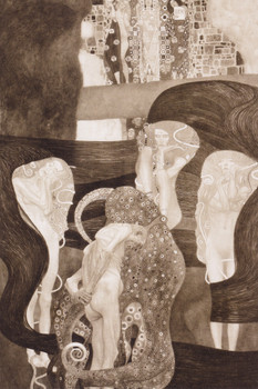 Gustav Klimt Jurisprudenz Portrait Art Nouveau Prints and Posters Gustav Klimt Canvas Wall Art Fine Art Wall Decor Women Landscape Abstract Symbolist Painting Cool Wall Art Print Poster 12x18