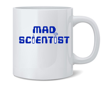 Mad Scientist Funny Retro Geeky Nerdy Costume Ceramic Coffee Mug Tea Cup Fun Novelty Gift 12 oz