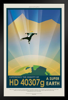 HD40307g NASA Space Travel Art Print Stand or Hang Wood Frame Display Poster Print 9x13