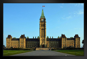 Canadian Parliament Building Ottawa Canada Photo Photograph Art Print Stand or Hang Wood Frame Display Poster Print 13x9