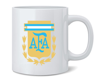 Argentina Futbol Soccer National Team Crest Coffee Mug 12oz