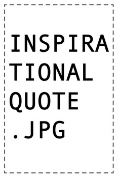 Laminated Inspirational Famous Motivational Inspirational Quote .JPG Art Print Poster Dry Erase Sign 24x36