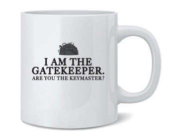 I Am The Gatekeeper Are You The Keymaster Coffee Mug 12oz