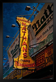 Nathans Sign by Chris Lord Photo Photograph Art Print Stand or Hang Wood Frame Display Poster Print 9x13