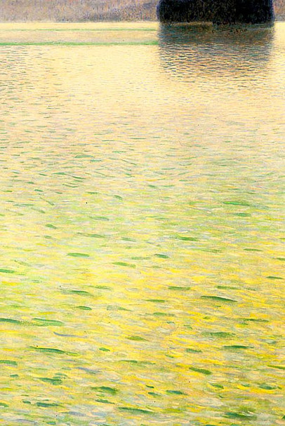 Gustav Klimt Isle on Lake Attersee Portrait Art Nouveau Prints and Posters Gustav Klimt Canvas Wall Art Fine Art Wall Decor Landscape Abstract Symbolist Painting Thick Paper Sign Print Picture 8x12