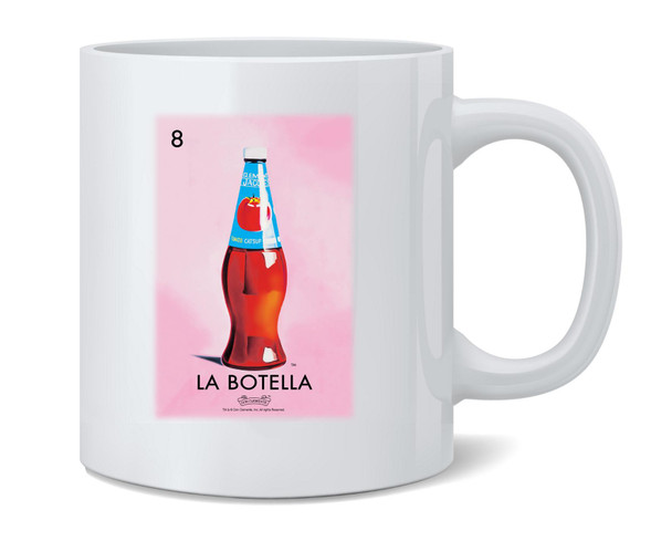 La Botella Bottle Loteria Card Mexican Bingo Coffee Mug 12oz