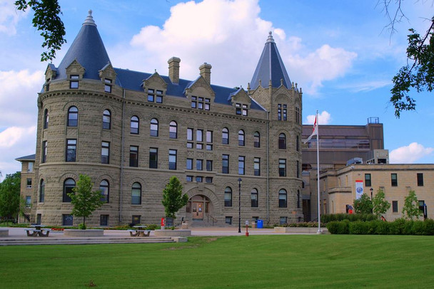 Laminated University of Winnipeg Campus Winnipeg Manitoba Canada Photo Photograph Poster Dry Erase Sign 36x24