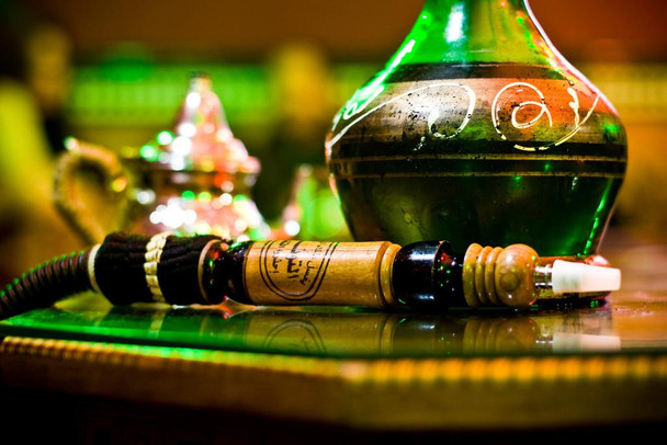 Laminated Shisha Photo Photograph Poster Dry Erase Wall Art 36x24