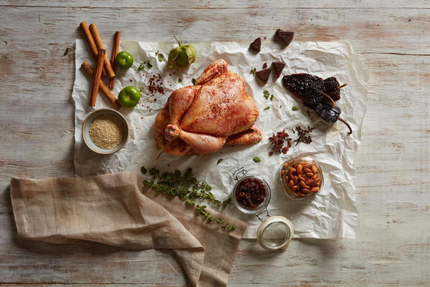 Laminated Whole Chicken with Spices for Seasoning Chicken Art Chicken Decor Farm Kitchen Wall Art Chicken Cool Poster Chicken Decor Farm Kitchen Wall Art Fresh Chicken Poster Dry Erase Wall Art 36x24