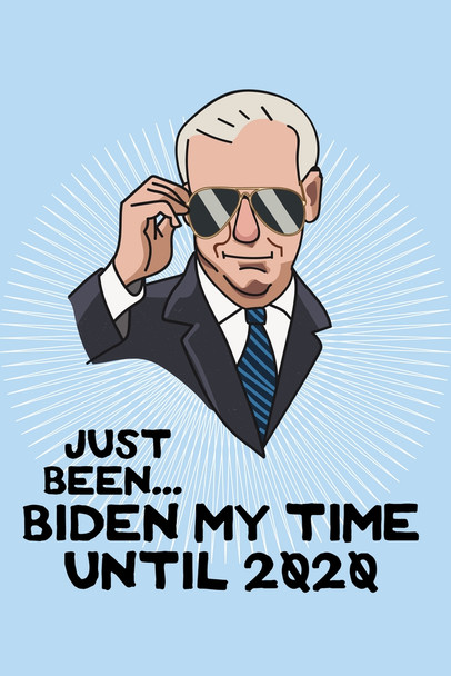 Joe Biden 2020 Sign My Time Election President Campaign Cool Wall Decor Art Print Poster 12x18