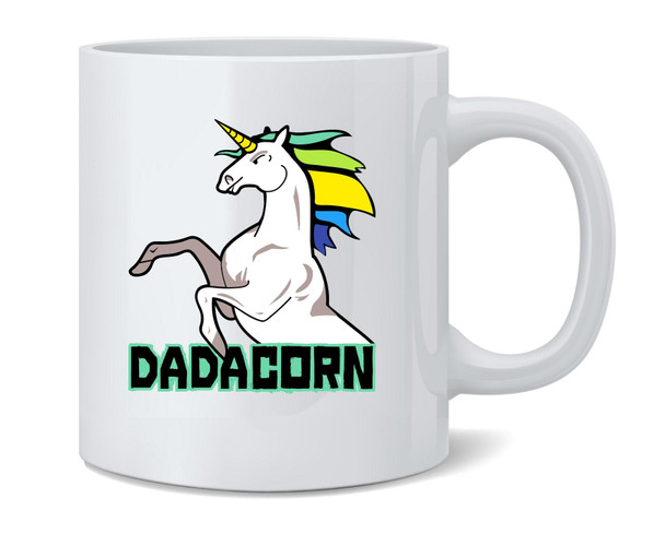 Dadacorn Unicorn Father Dad Fathers Day Coffee Mug 12oz