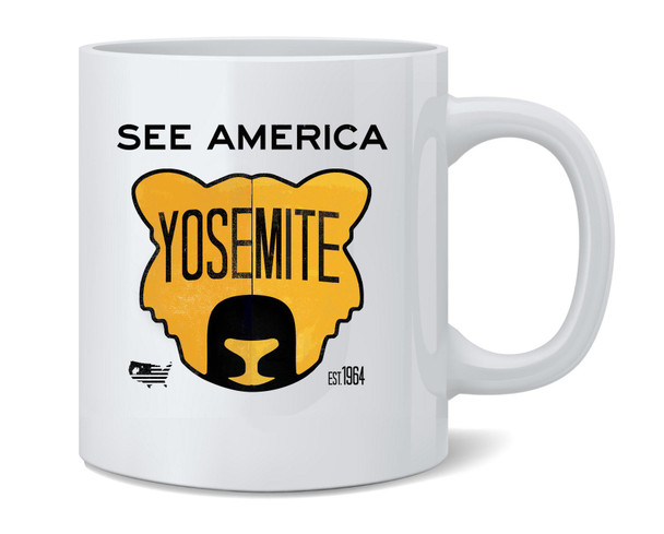 Yosemite National Park by Matt Brass Travel Ceramic Coffee Mug Tea Cup Fun Novelty Gift 12 oz