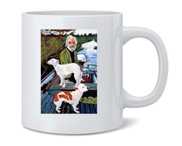 Man Boat With Dogs Painting Movie Gangsters Coffee Mug 12oz
