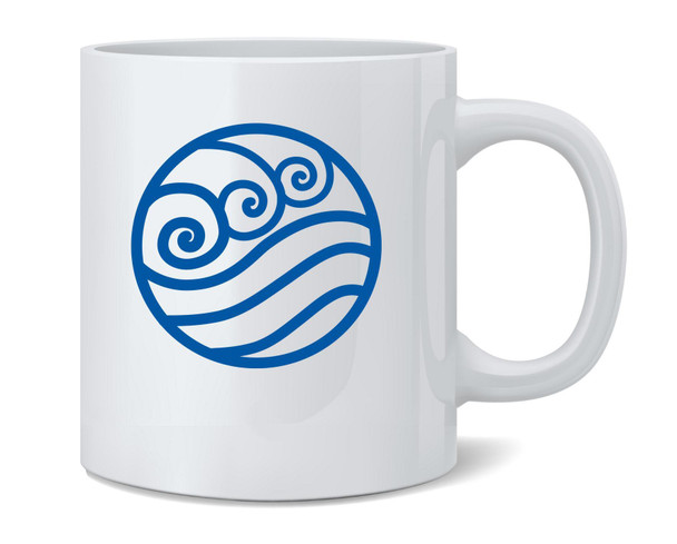 Water Symbol Element Japanese Anime Coffee Mug Tea Cup 12oz