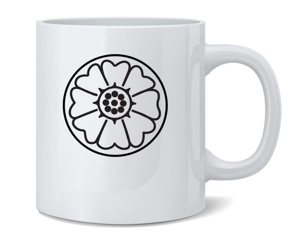 Lotus Symbol Japanese Anime Costume Ceramic Coffee Mug Tea Cup Fun Novelty Gift 12 oz