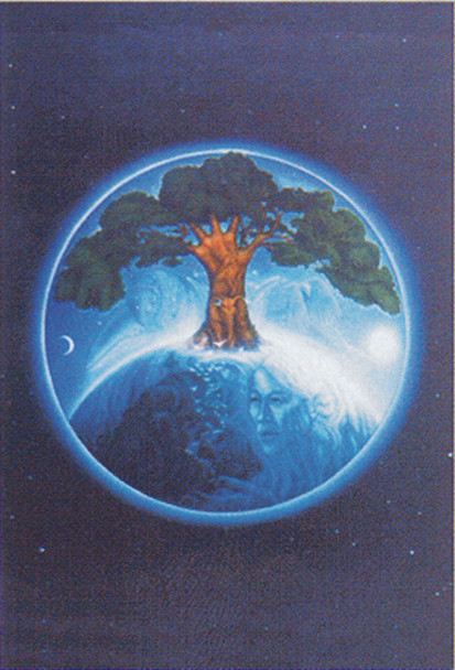 Living Planet Fantasy Earth Cool Wall Art Print Poster 24x30