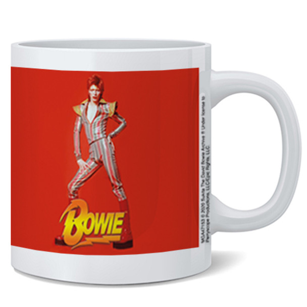 David Bowie Ziggy Stardust Retro Classic Rock Music Ceramic Coffee Mug Tea Cup Fun Novelty Gift 12 oz
