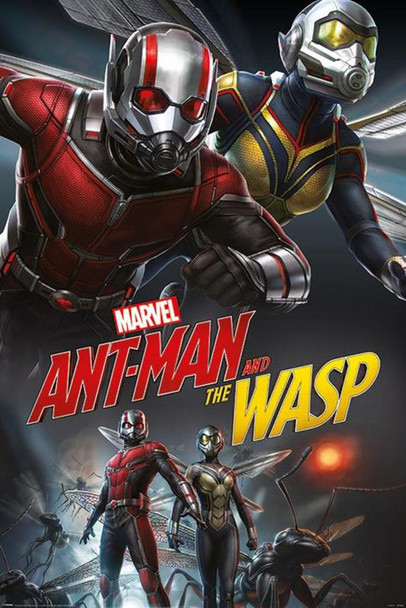 AntMan and The Wasp Dynamic Movie Cool Wall Decor Art Print Poster 36x24