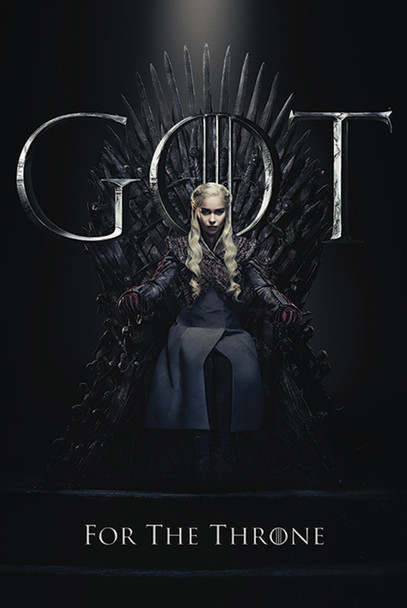 Game of Thrones Daenerys For The Throne Cool Wall Decor Art Print Poster 24x36