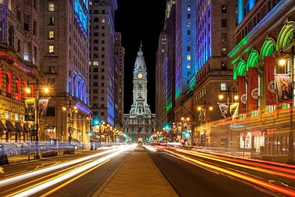 Broad Street Philadelphia Pennsylvania Photo Photograph Cool Wall Decor Art Print Poster 18x12