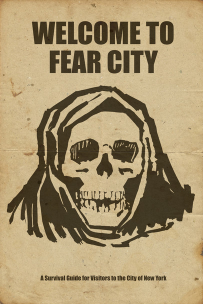 Welcome To Fear City New York Retro Cool Wall Decor Art Print Poster 12x18