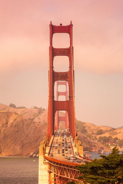 Golden Gate Bridge San Francisco California Photo Photograph Cool Wall Decor Art Print Poster 12x18