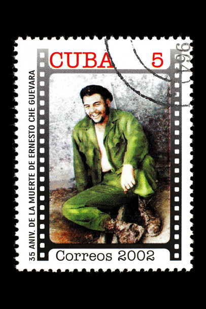 Ernesto Che Guevara Postal Stamp Cuban Postal Stamp Cool Wall Decor Art Print Poster 12x18