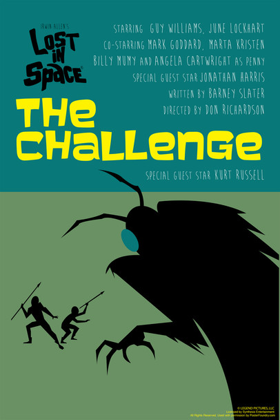 Lost In Space The Challenge by Juan Ortiz Episode 22 of 83 Cool Wall Decor Art Print Poster 12x18